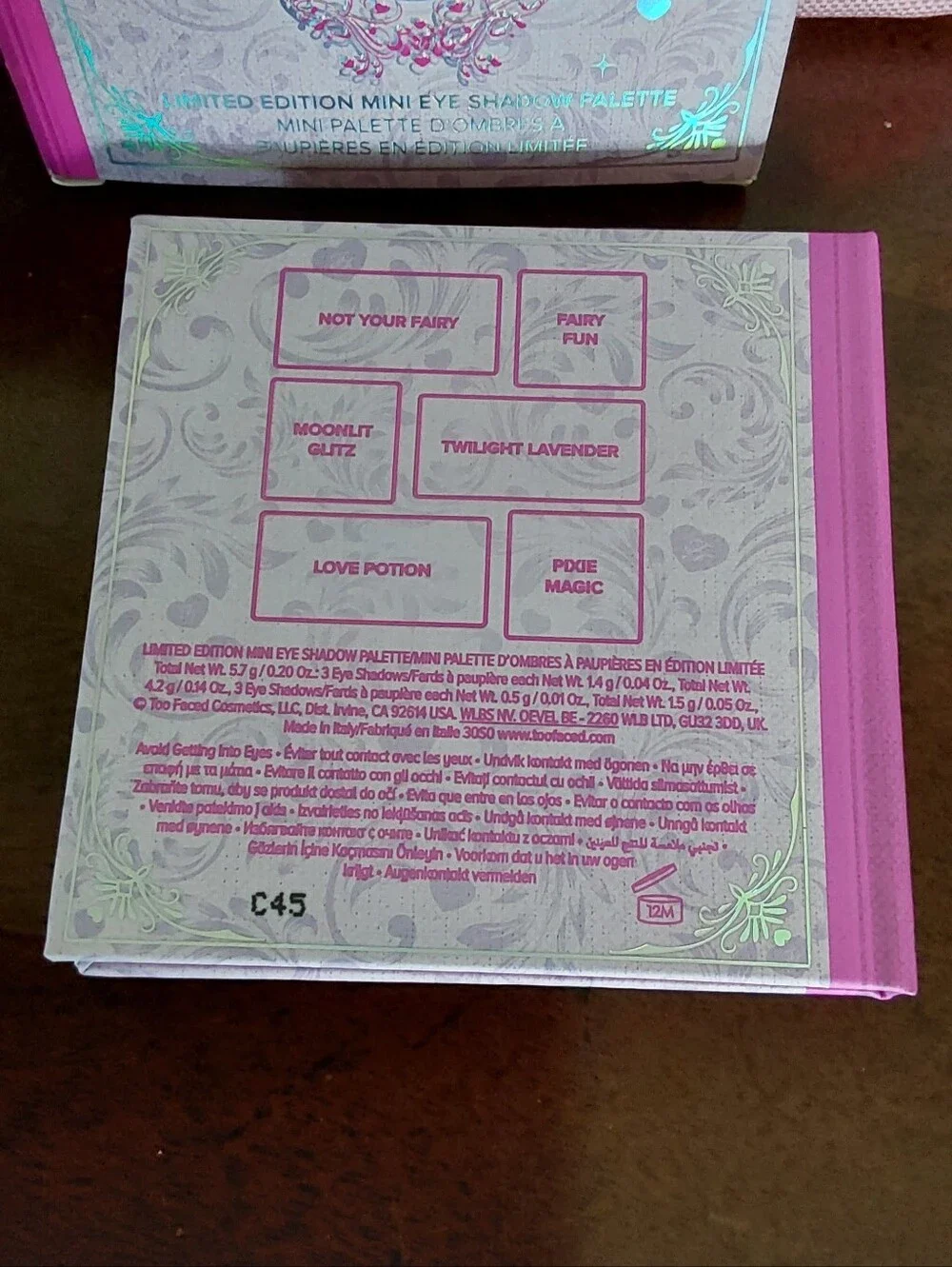 Too Faced Pink & Lavender‎ Eyeshadow 